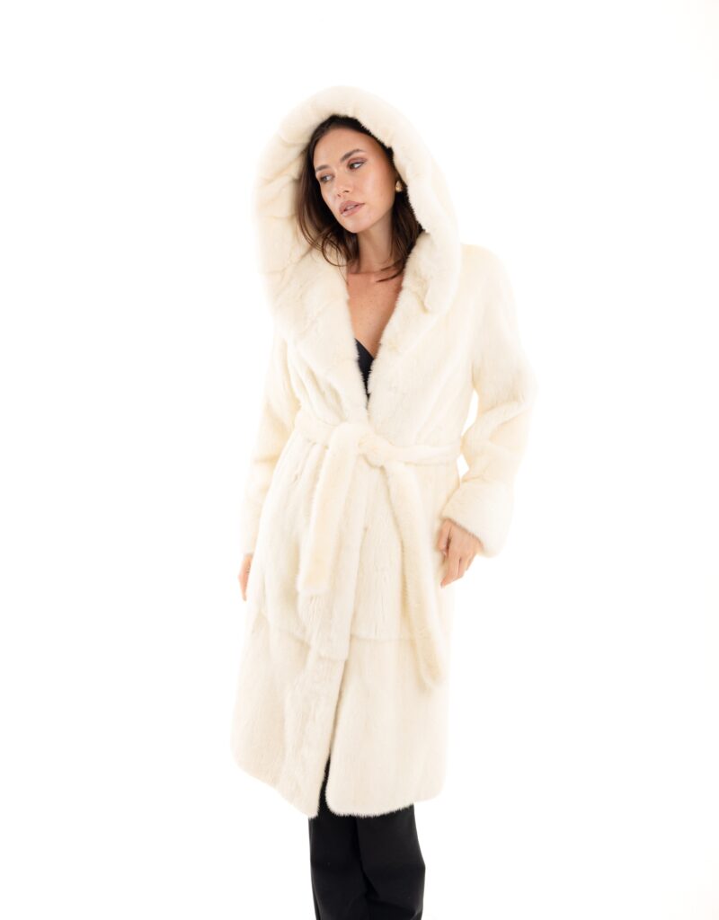 Visone cappotto lungo 3